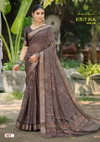 Kritika Vol 4 By Kashvi Dull Moss Kasab Wholesale Daily Wear Saree Suppliers In Mumbai
